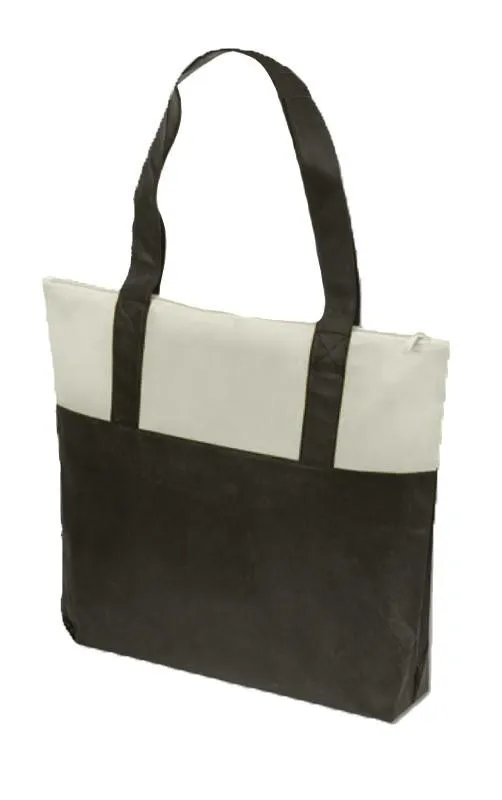 Standard Size Polypropylene Zippered Tote Bag