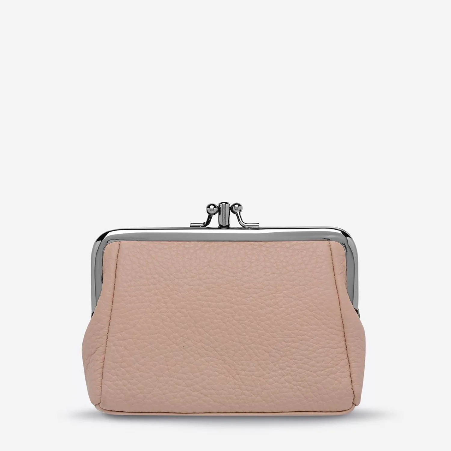 Status Anxiety Volatile Clasp Frame Leather Purse