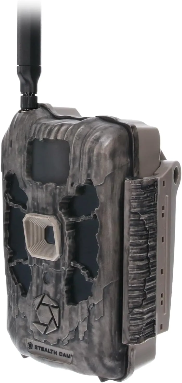 Stealth Cam Deceptor IR 80ft Detection & IR Range 40MP Photo 1440P at 30FPS HD Video Capture Remote App Contol Wireless Hunting Cellular Trail Camera - Available on AT&T & Verizon