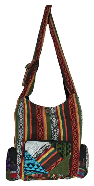 Stitch Hobo 3 Pocket Bag • X5-101