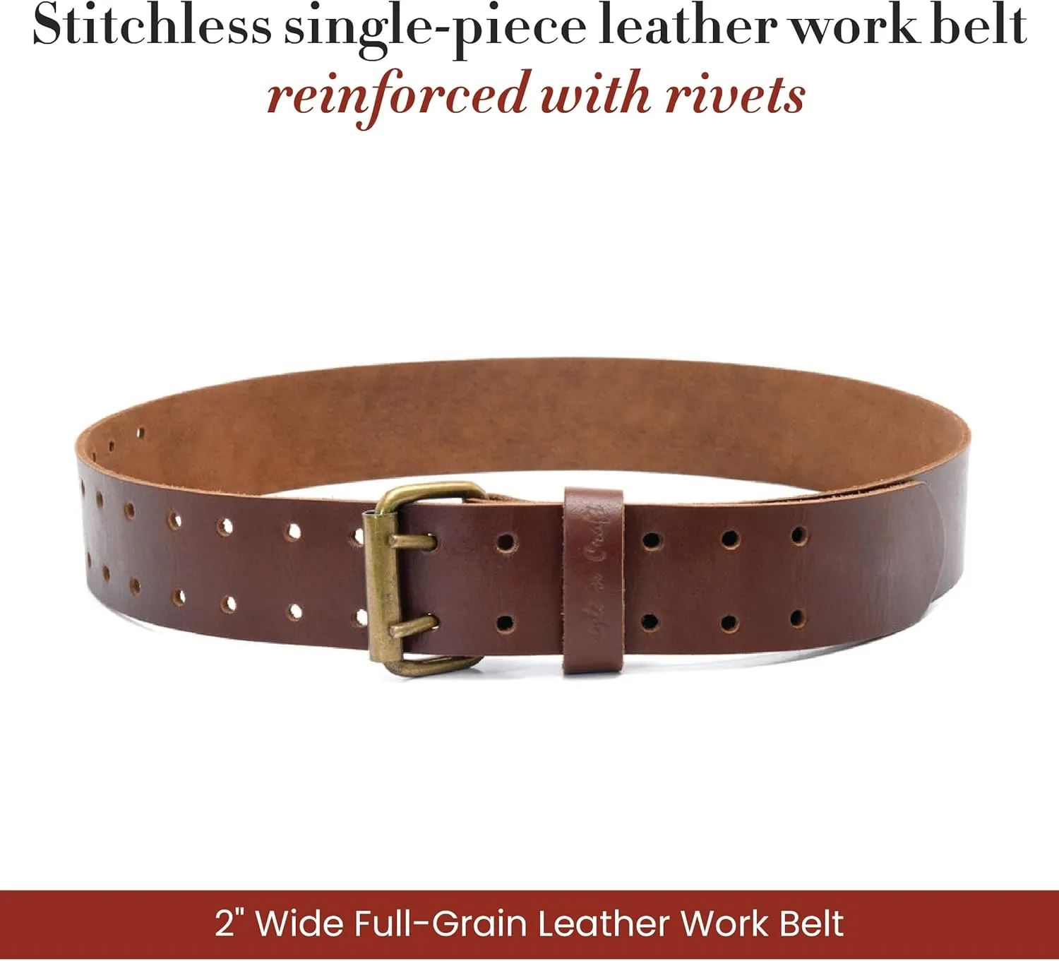 Style N Craft Work Belt, Durable and Rugged Belt