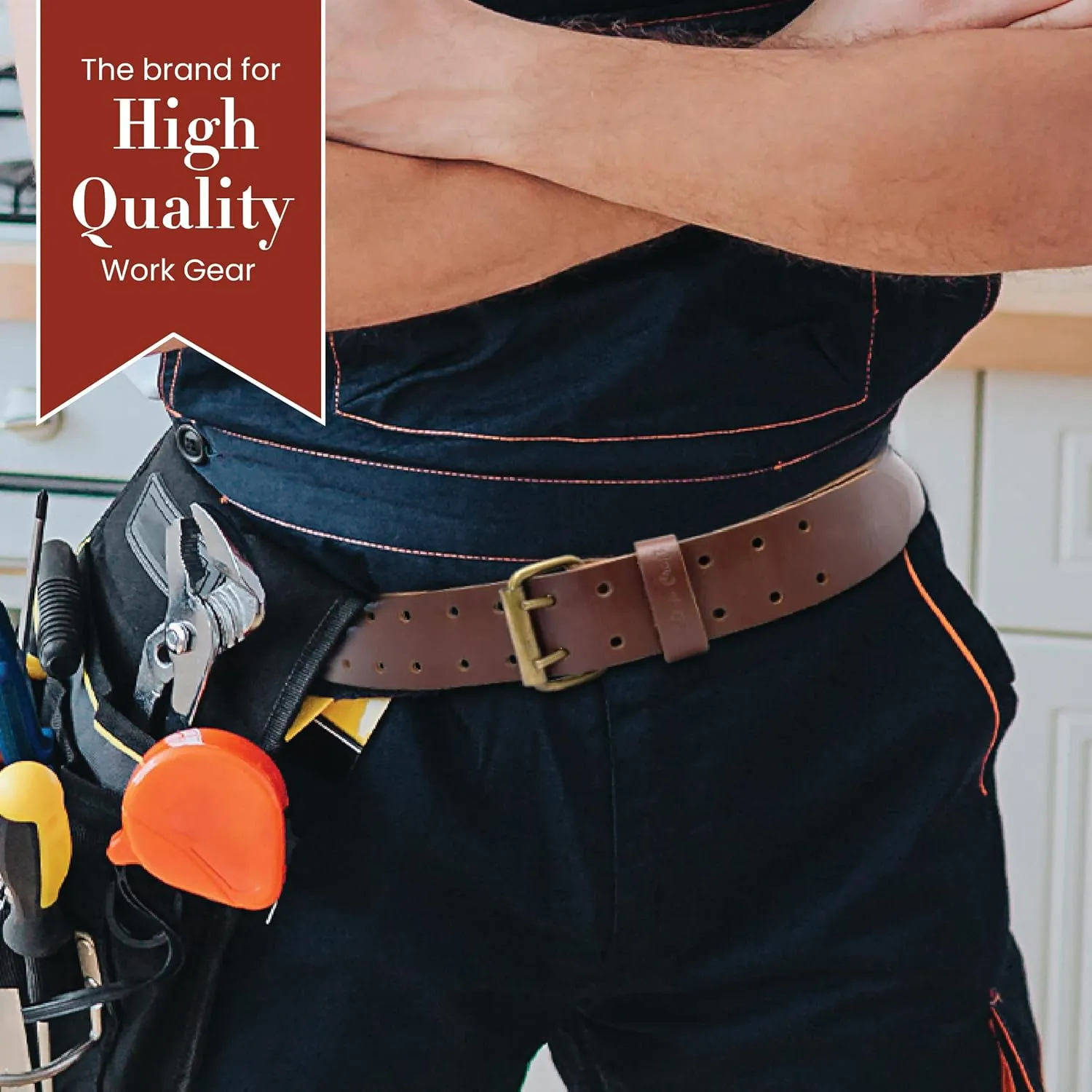 Style N Craft Work Belt, Durable and Rugged Belt