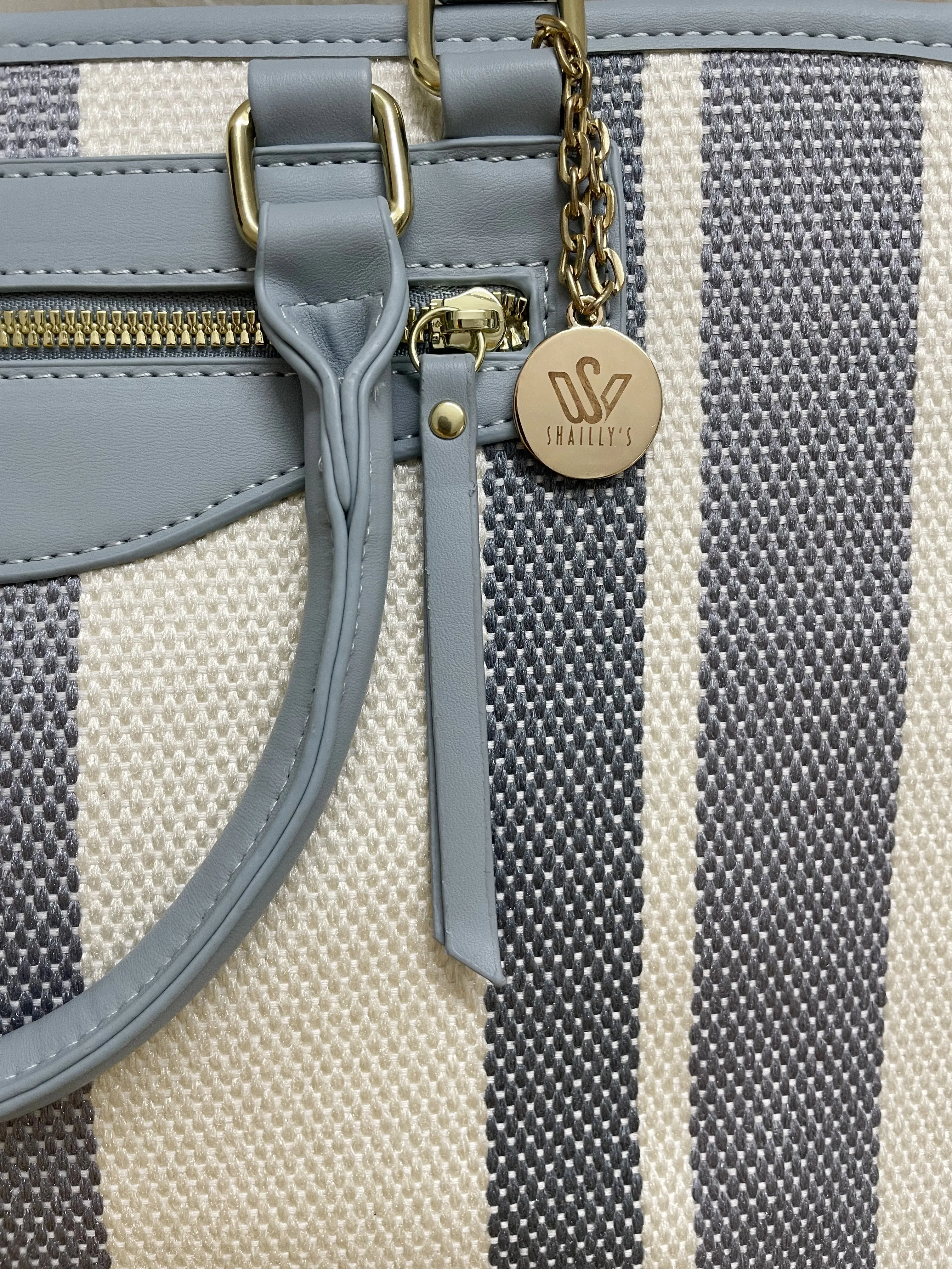 Stylish Multi-Color Striped Tote Bag Collection