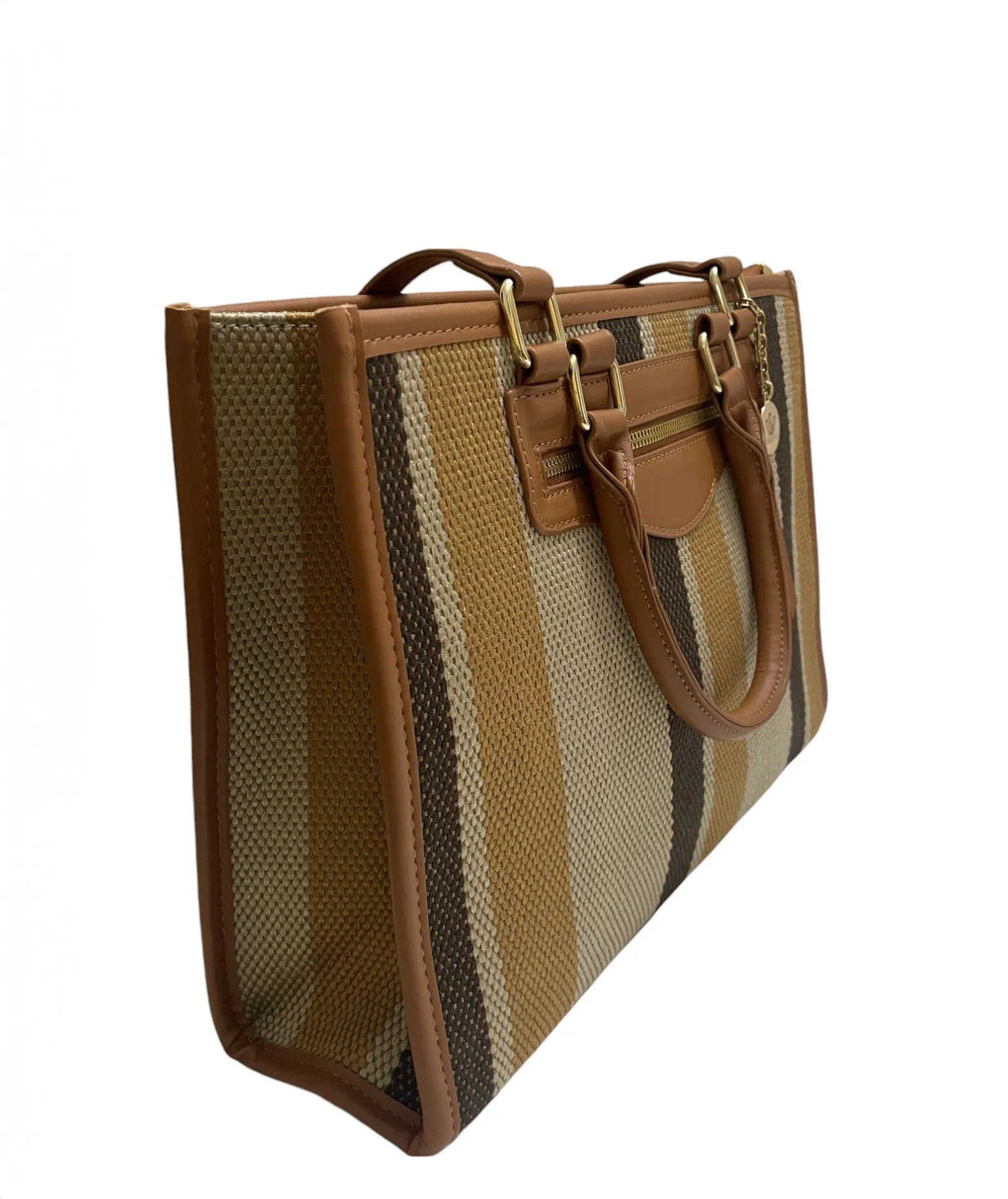 Stylish Multi-Color Striped Tote Bag Collection