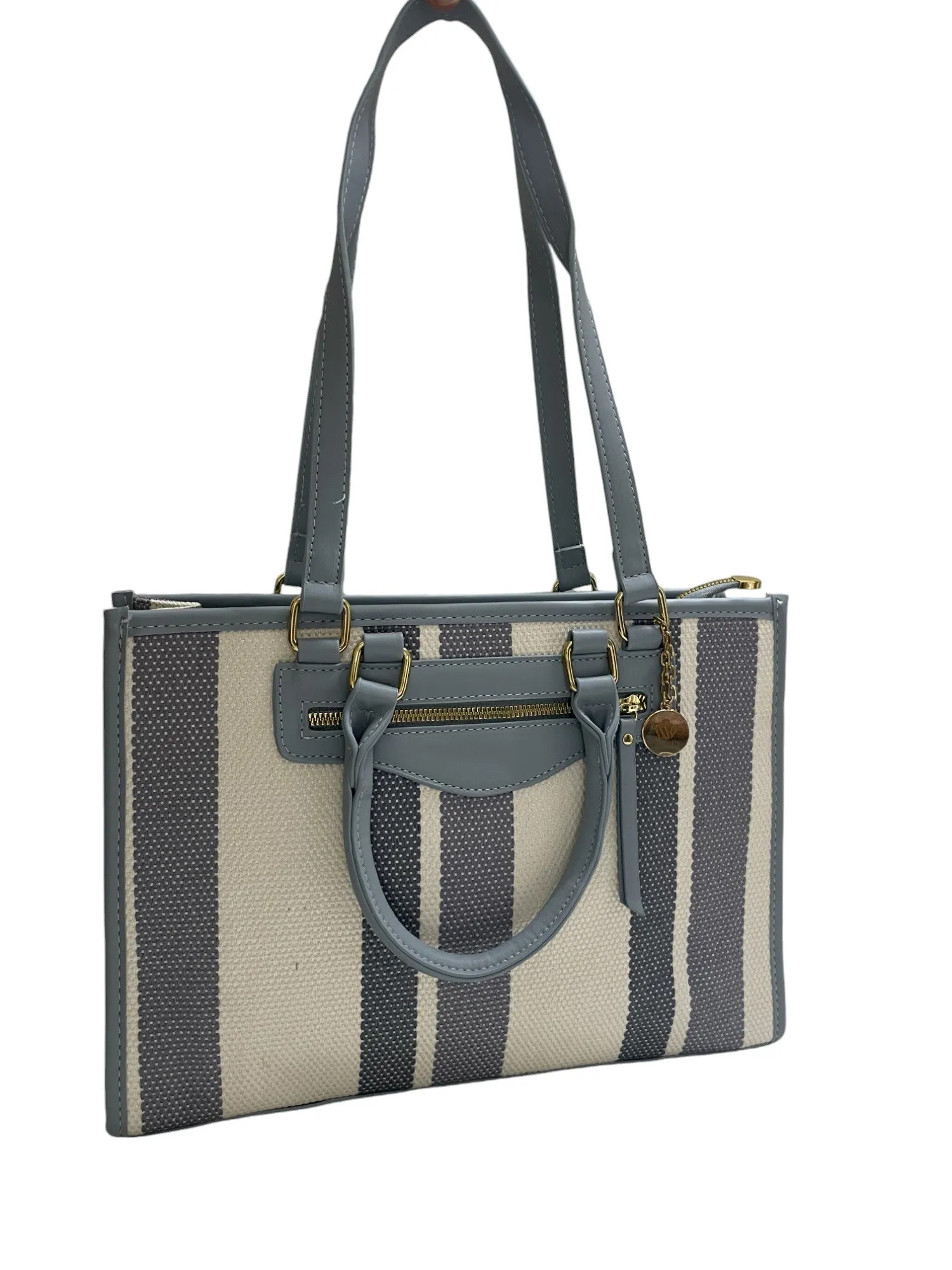 Stylish Multi-Color Striped Tote Bag Collection