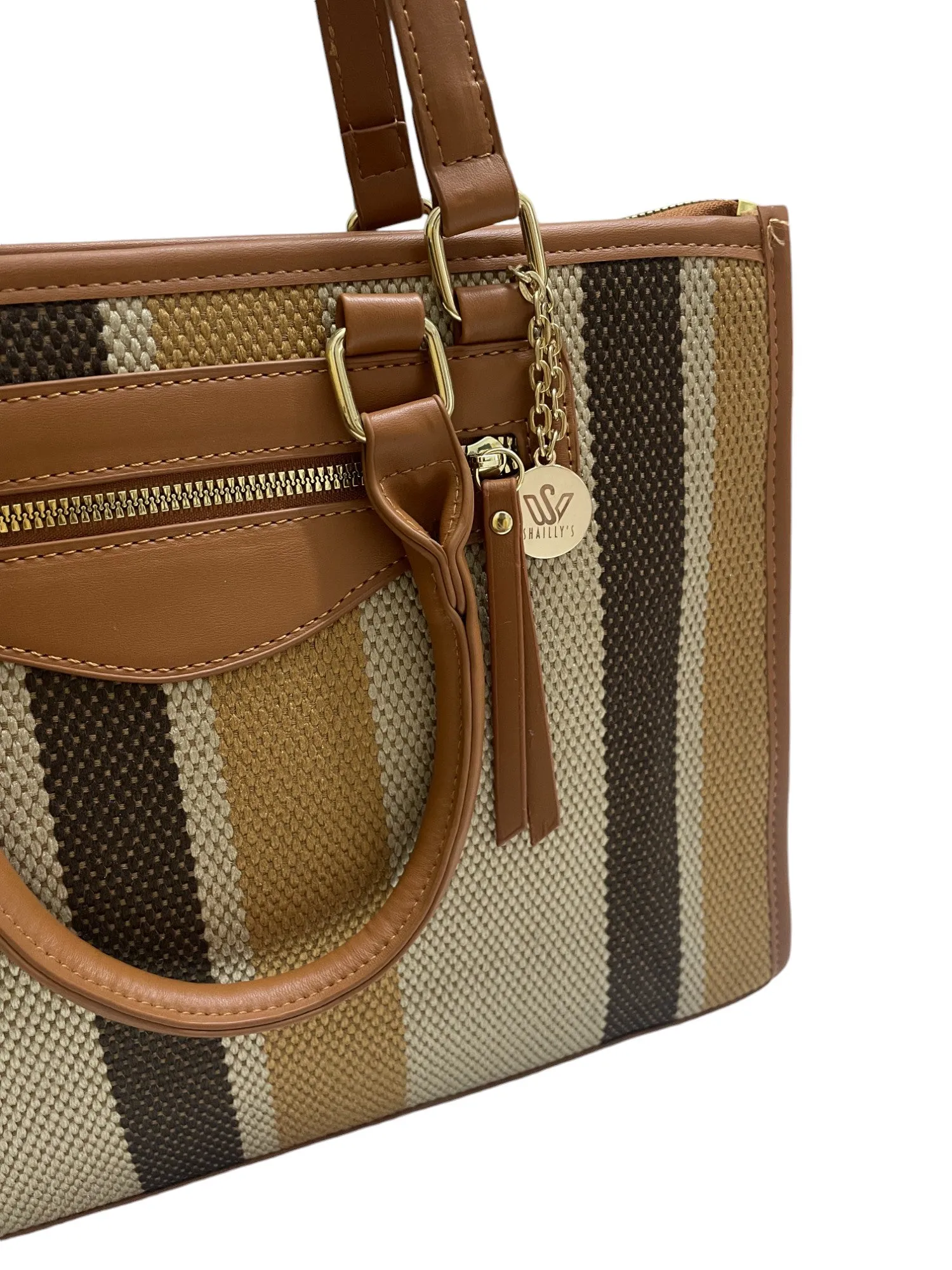 Stylish Multi-Color Striped Tote Bag Collection