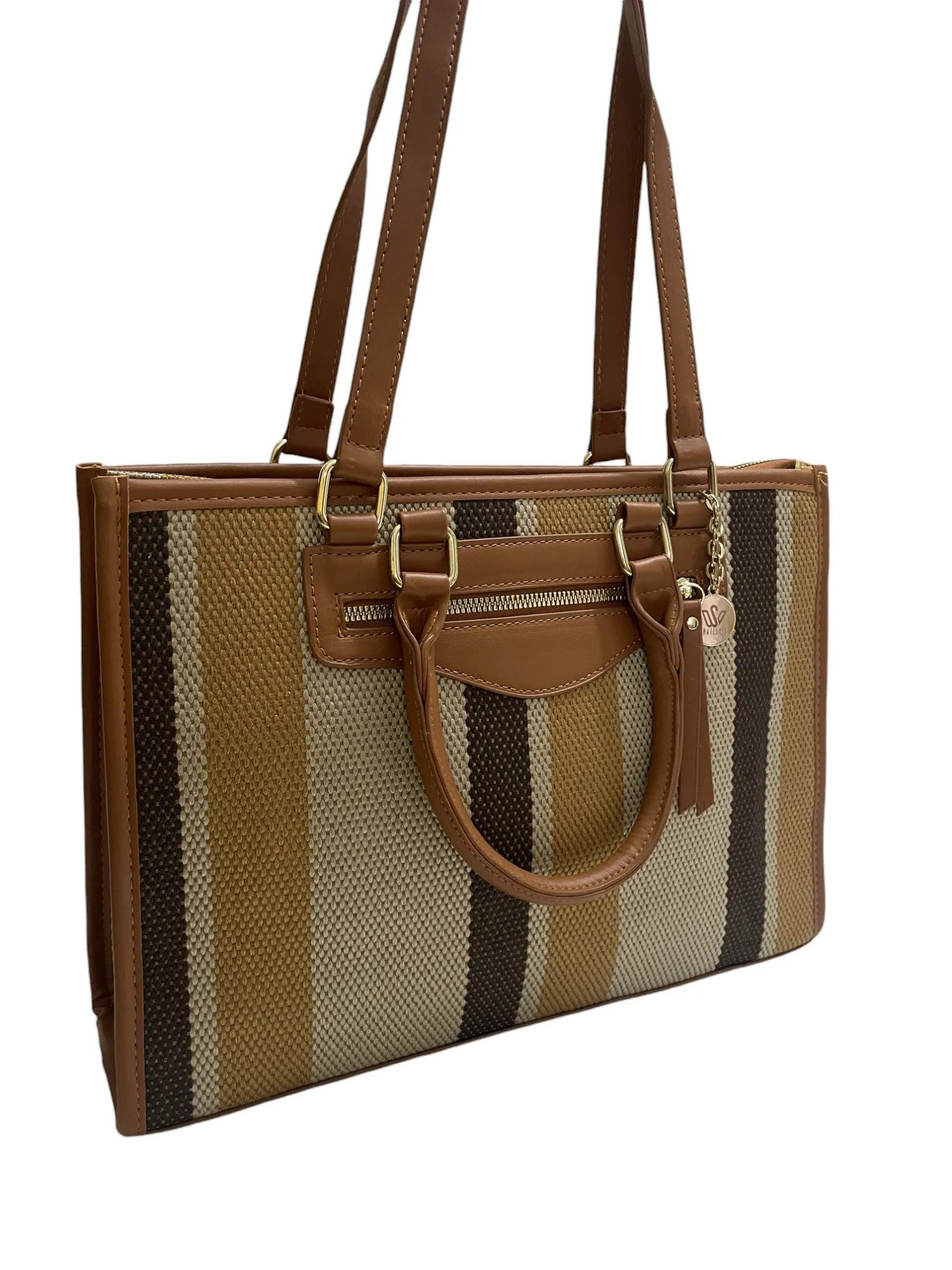 Stylish Multi-Color Striped Tote Bag Collection