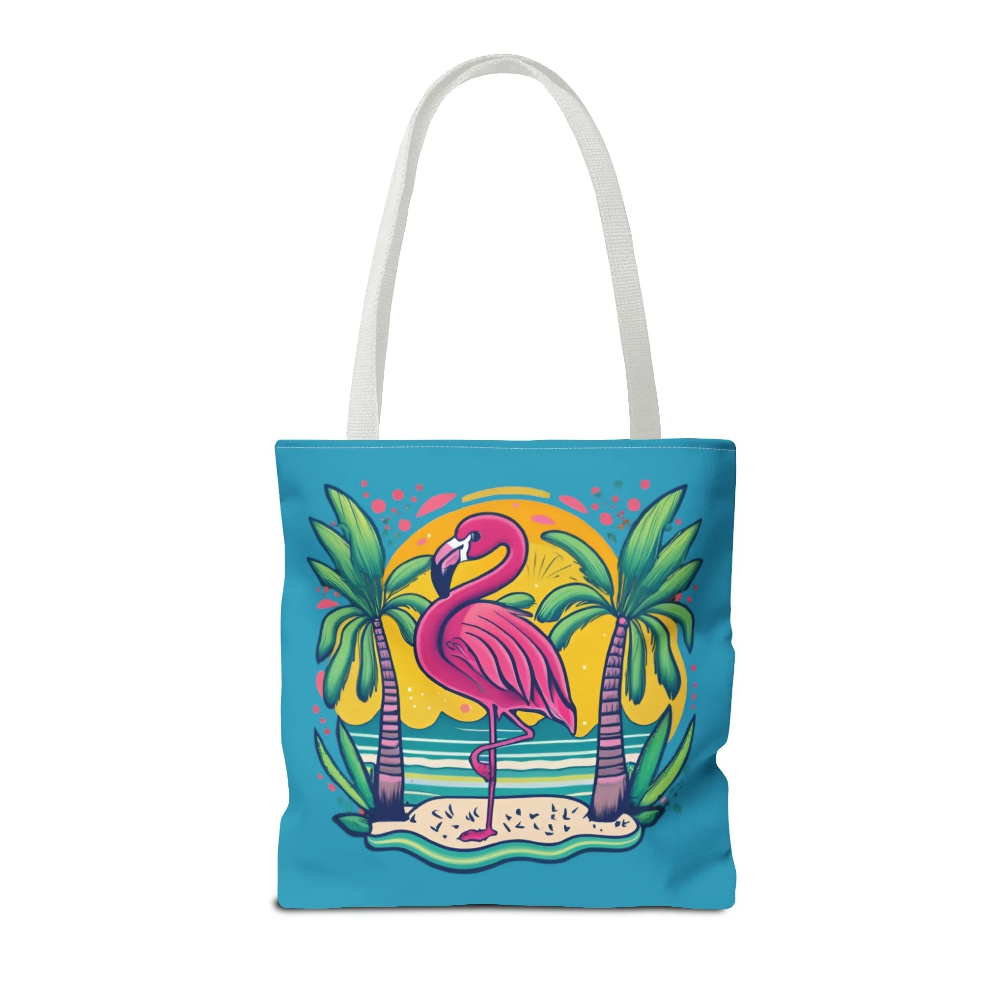 Sunsets & Flamingos Tote Bag