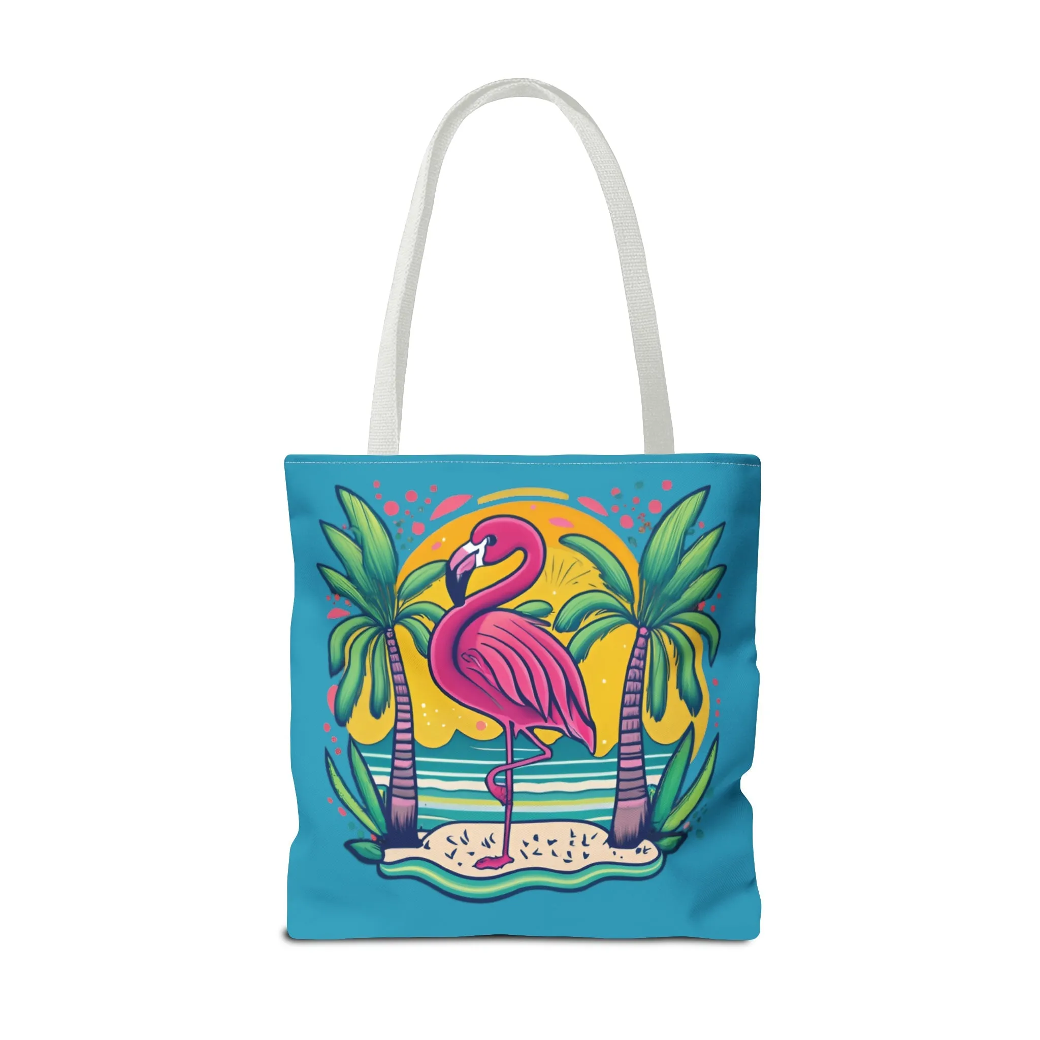 Sunsets & Flamingos Tote Bag