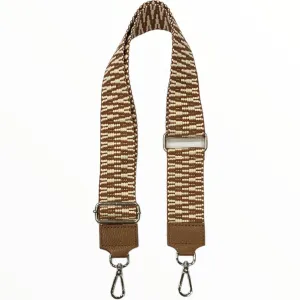 Taba adjustable strap with silver metals