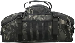 tactical backpack Bolsa de gimnasio táctica militar para hombre, morralde 40L, 60L, 80L, impermeable, para acampar, bolsas de viaje deportivas assault pack ( Color : 40L Black Camo , Size : Federación