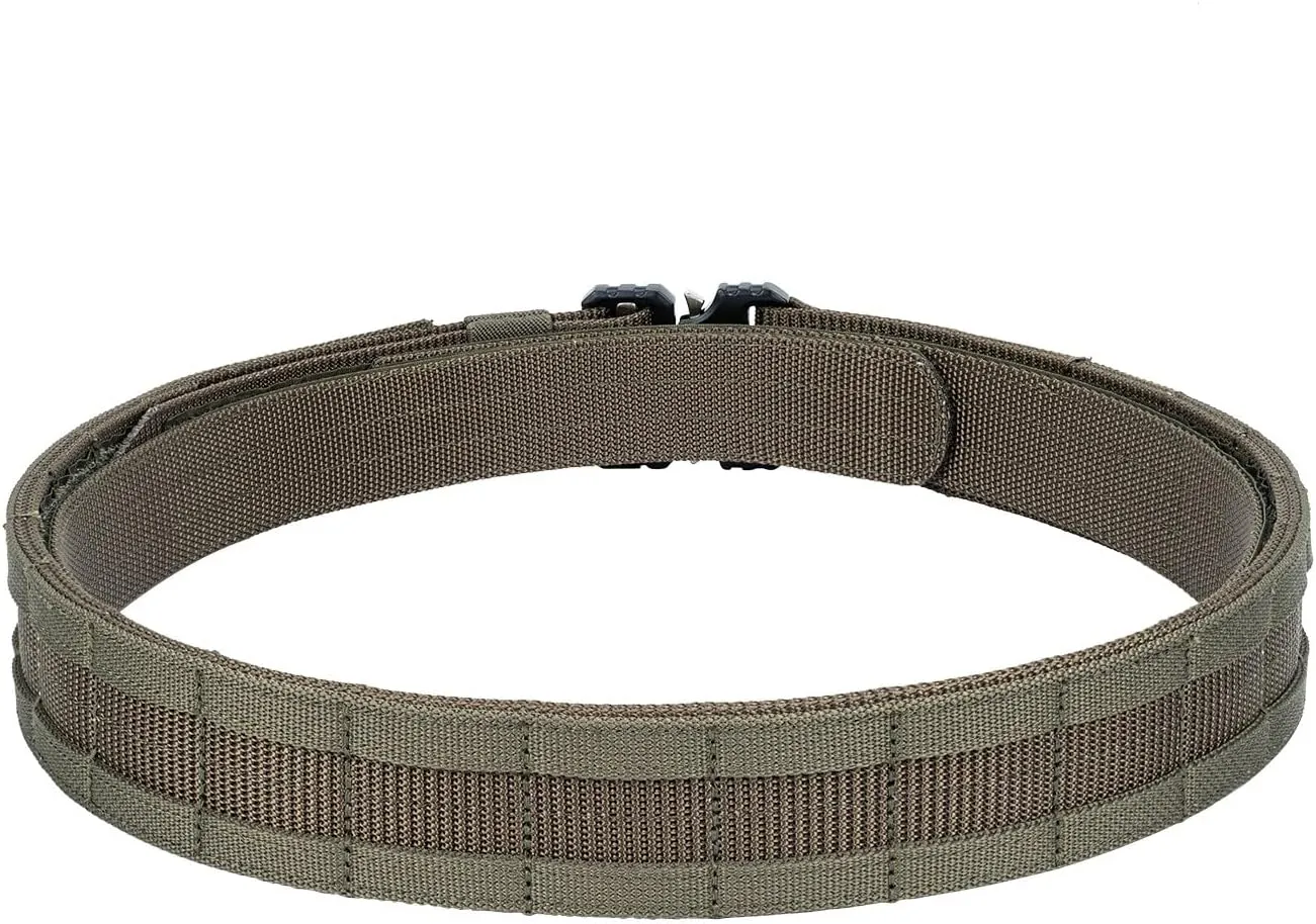 Tactical Gun Belt Molle Battle Belt 1.75" & 1.5" Rigger Heavy Duty Belt