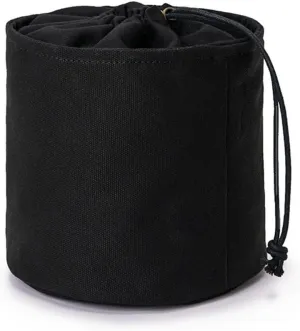 Tall Purse Organizer Insert Womens Canvas Round Handbag Organizer Storage,Handbag Purse Organizer Round Cosmetic Pouch Bag Bucket Makeup Bag