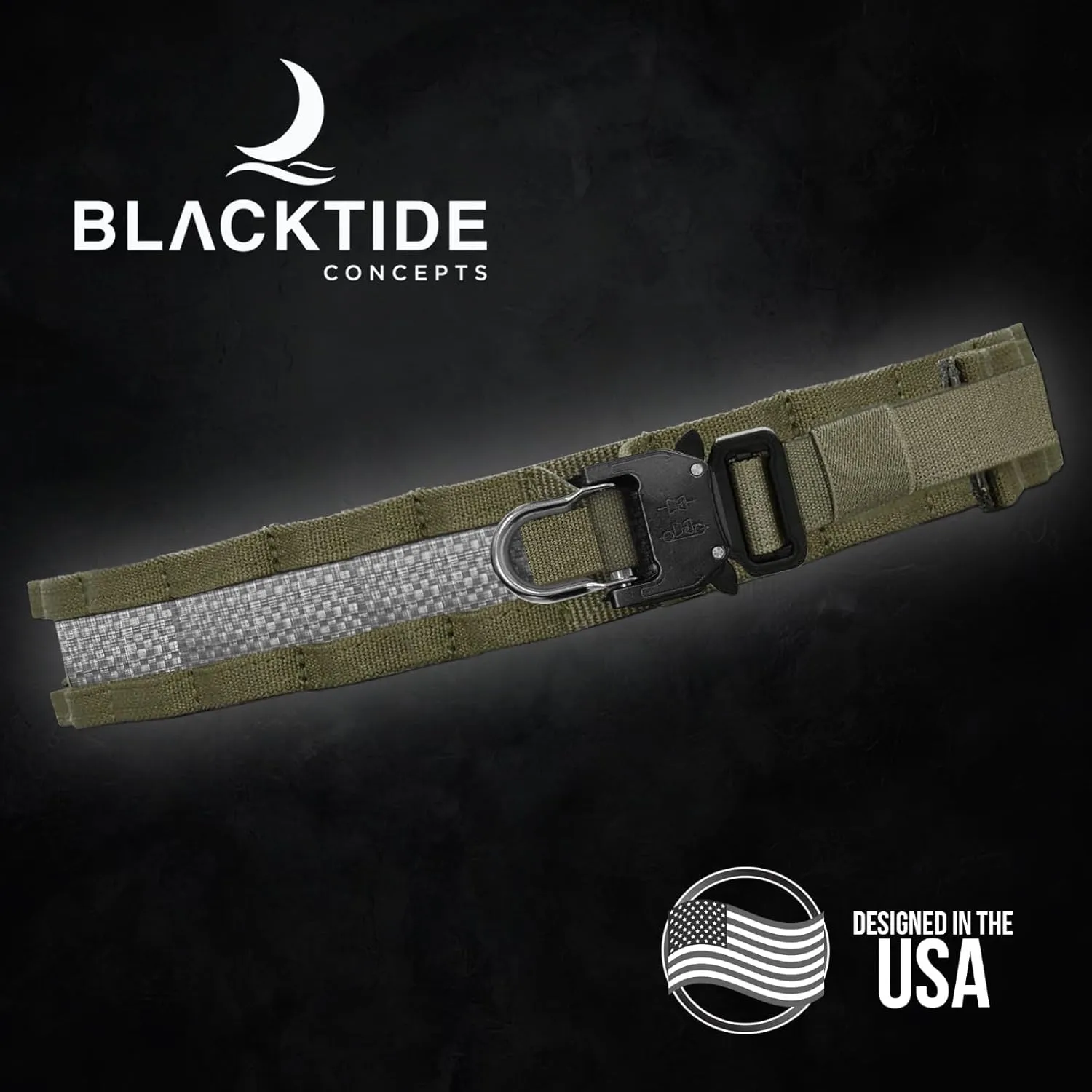 TEGRIS BATTLE BELT | Navy SEAL Designed, Tested & Guaranteed | Heavy Duty Tactical & Molle Gear