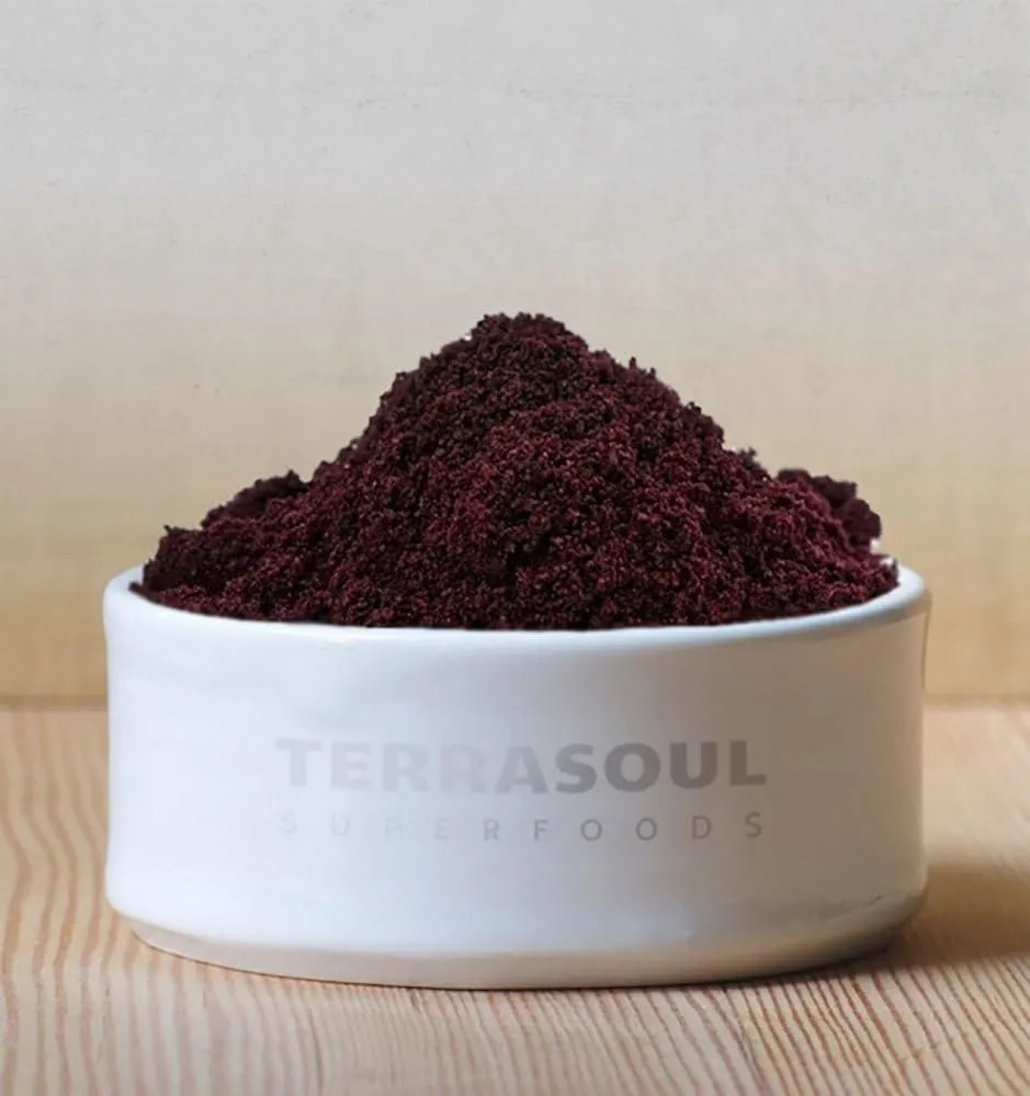 Terrasoul Superfoods Organic Maqui Berry Powder, 8 Oz (Pack of 2), Freeze-Dried, Antioxidant-Rich Superfood for Smoothies, Desserts, and Immune Support