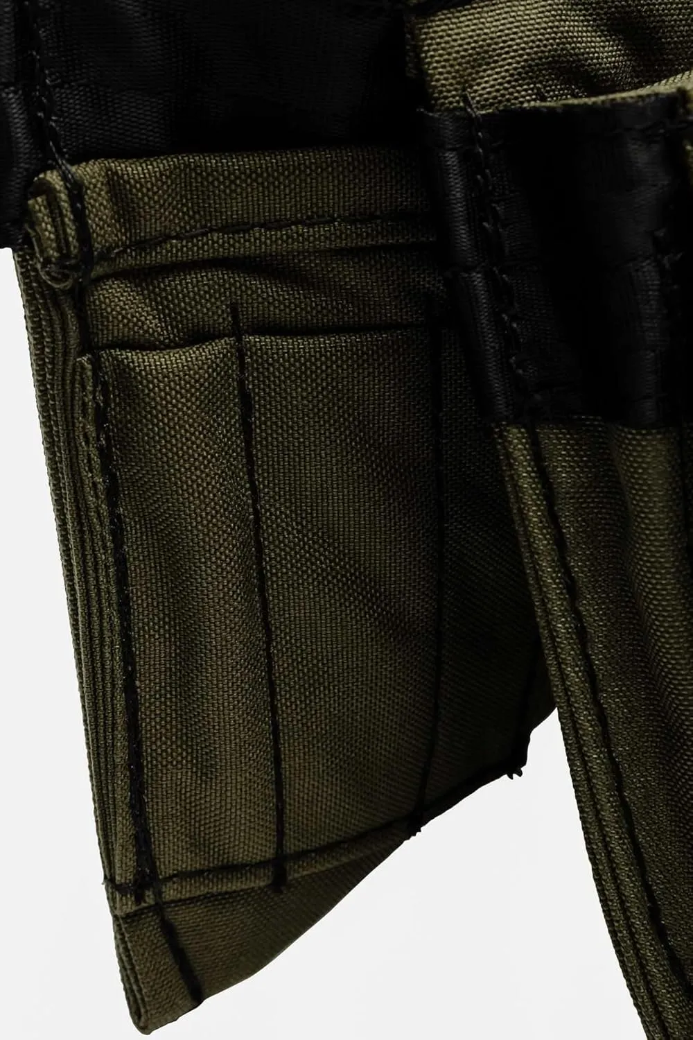 The Diamondback Elias 2.0 Tool Pouch, Ranger Green, Left Side | for Carpenters, Remodelers, Framer | Holder for Drill, Driver, Hand Tools, Chalk Line, Punch, Chisel, Marker