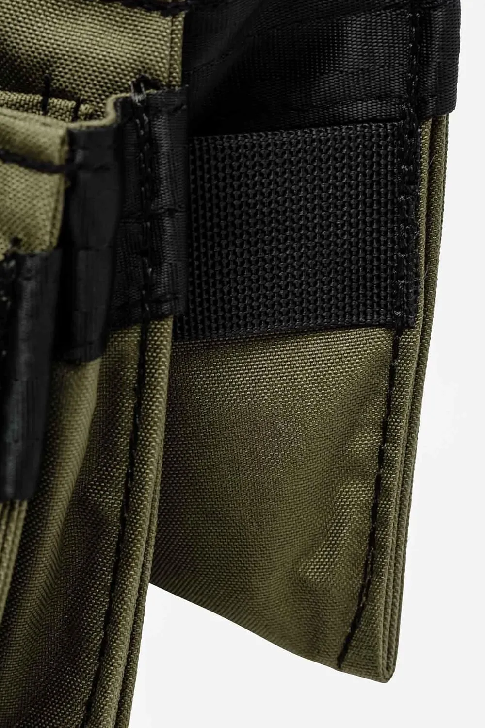 The Diamondback Elias 2.0 Tool Pouch, Ranger Green, Left Side | for Carpenters, Remodelers, Framer | Holder for Drill, Driver, Hand Tools, Chalk Line, Punch, Chisel, Marker