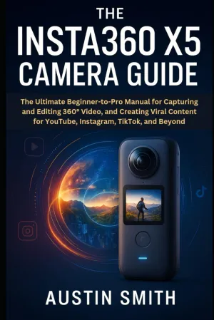The Insta360 X5 Camera Guide: The Ultimate Beginner-to-Pro Manual for Capturing and Editing 360° Video, and Creating Viral Content for YouTube, ... and Beyond (Camera and video recording Guide) Paperback – June 1, 2025