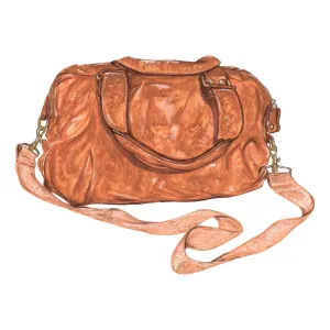 The Italian Washed Leather Bag