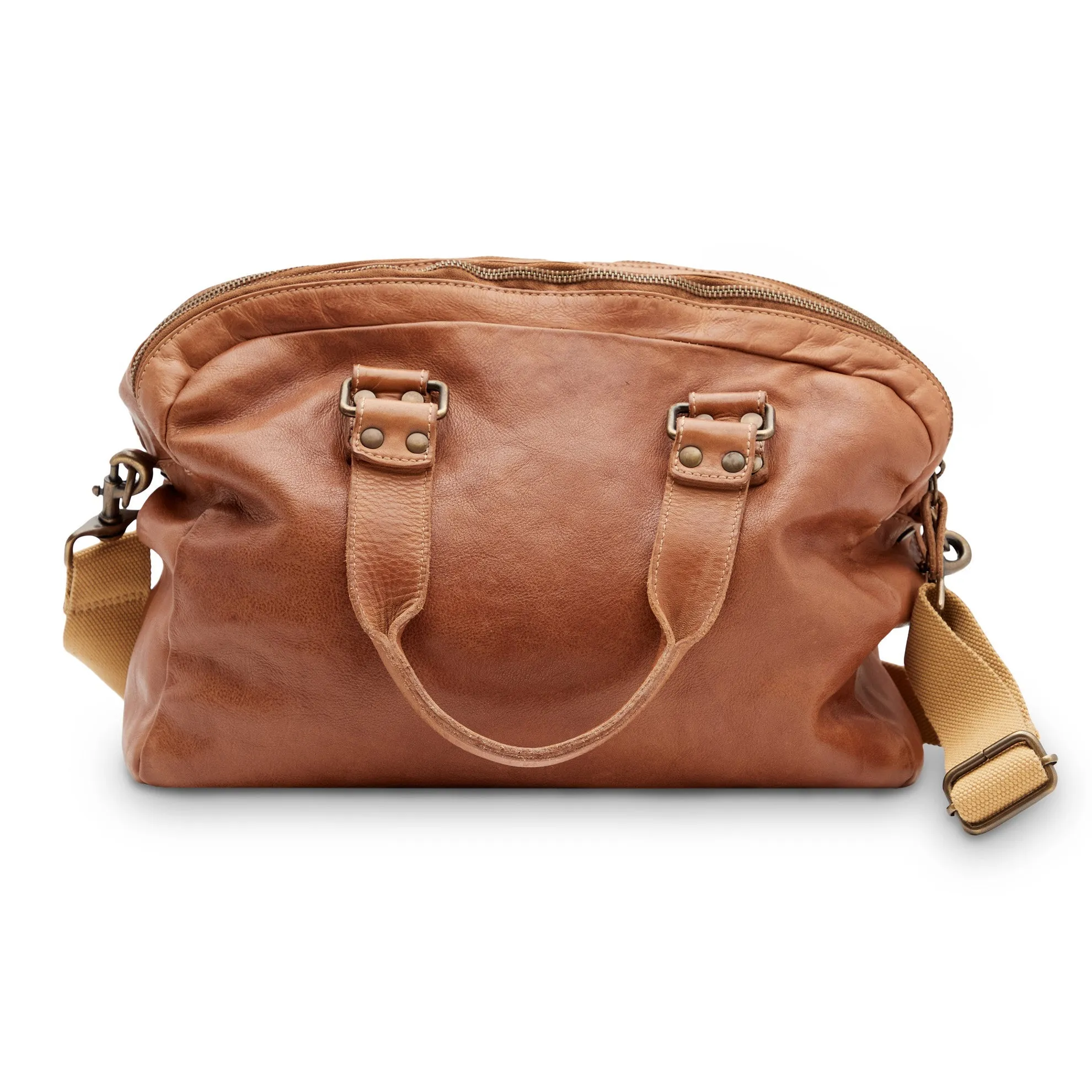 The Italian Washed Leather Bag