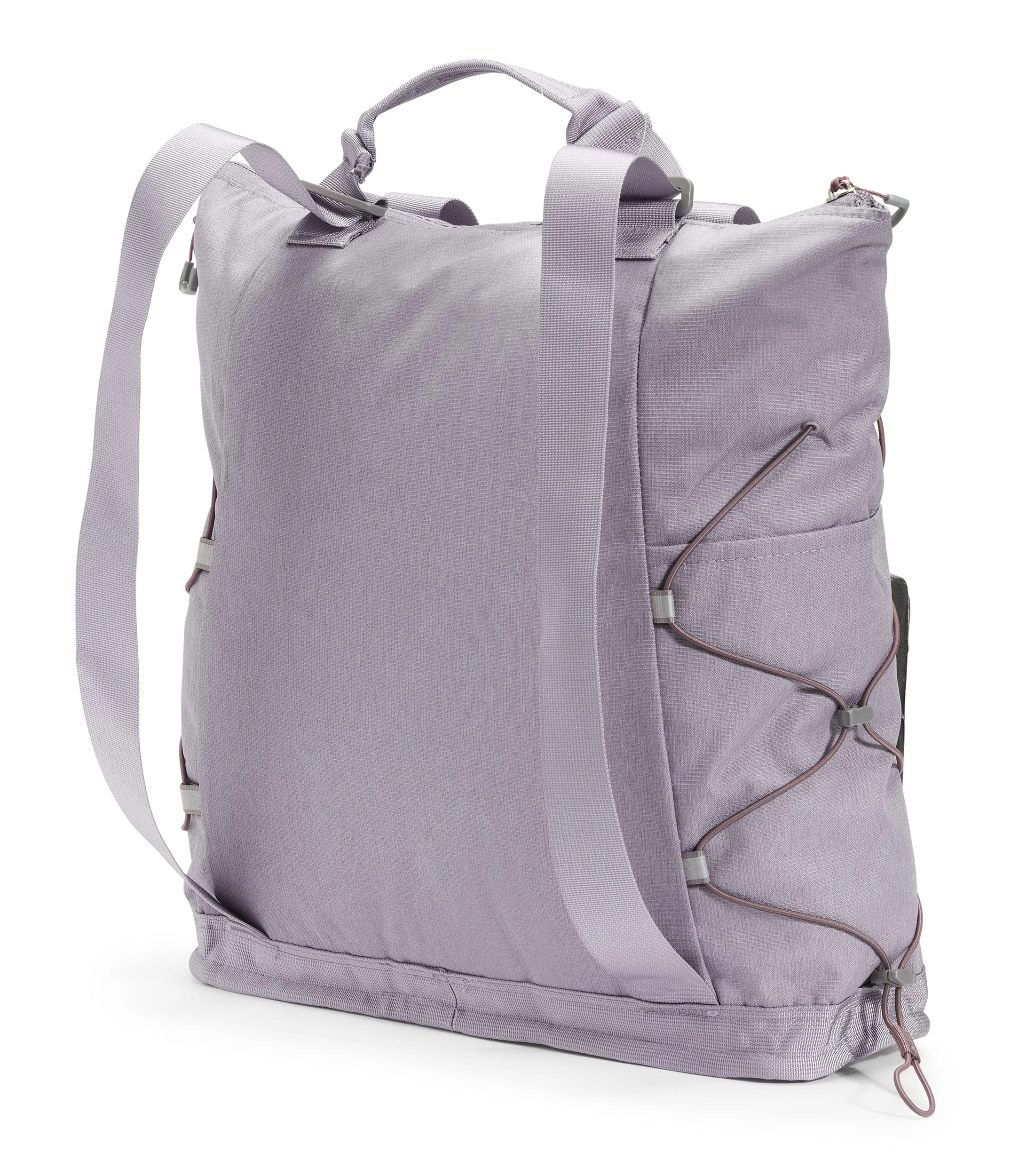 The North Face Borealis Tote Bag - Minimal Grey Dark Heather/Graphite Purple