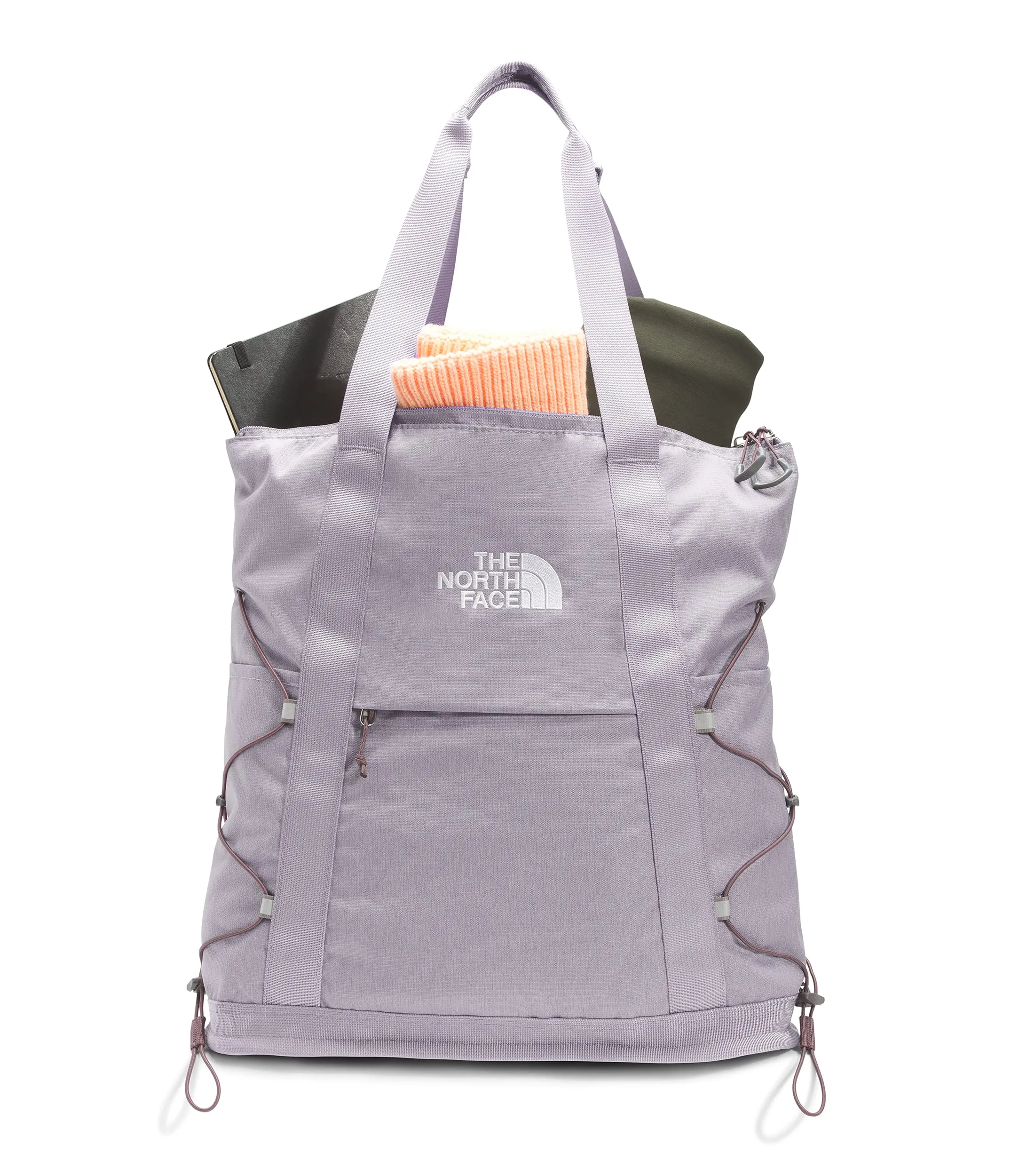 The North Face Borealis Tote Bag - Minimal Grey Dark Heather/Graphite Purple