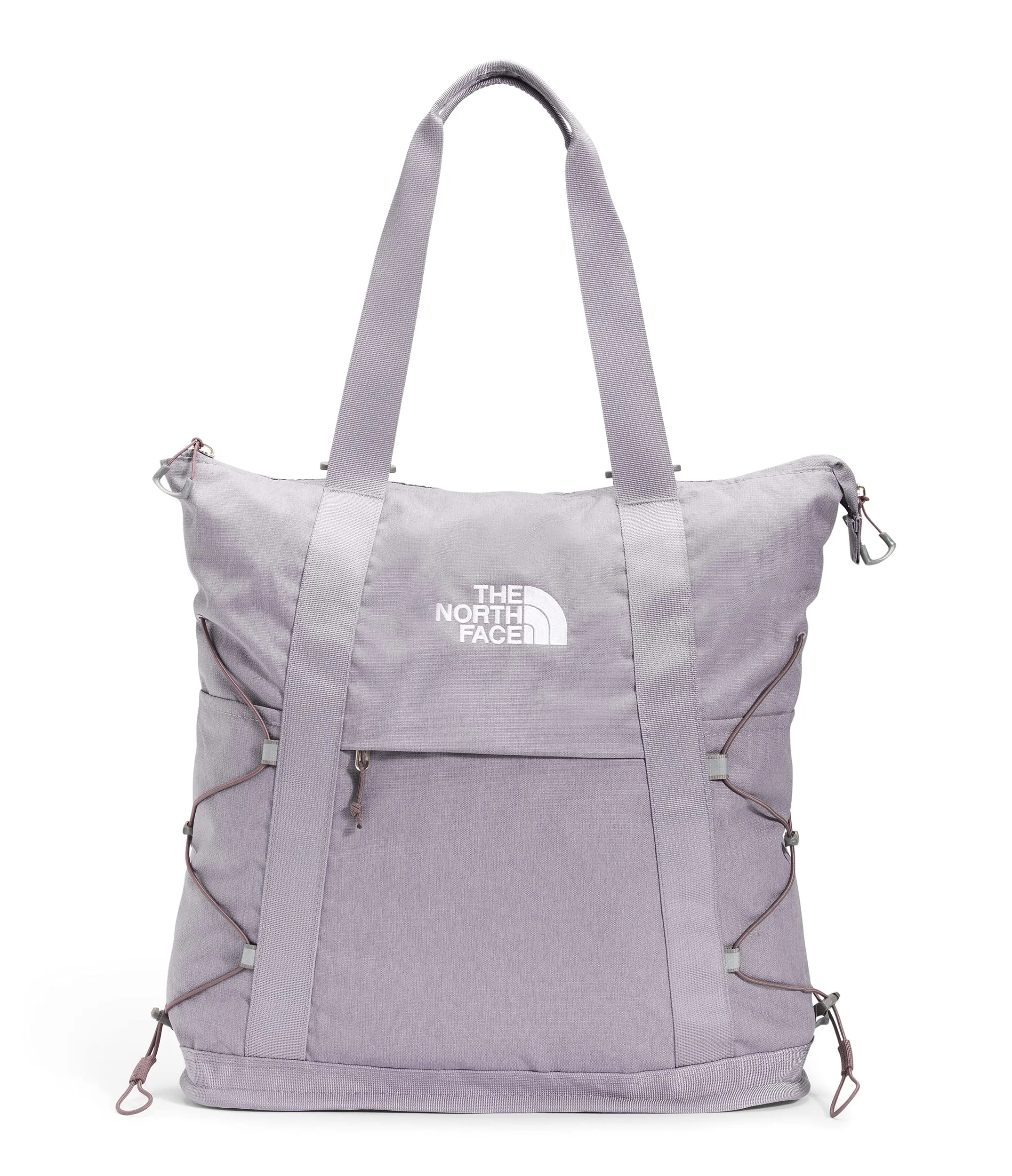 The North Face Borealis Tote Bag - Minimal Grey Dark Heather/Graphite Purple