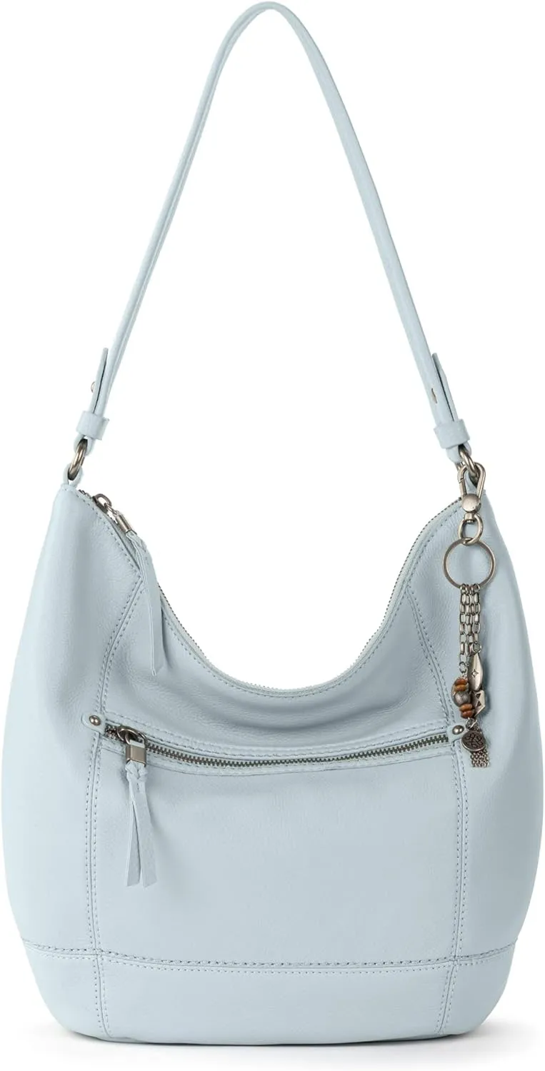 The Sak Sequoia Hobo Bag - Premium Large Leather Women's Handbag for Everyday & Travel - Durable Purse With Zipper Pocket