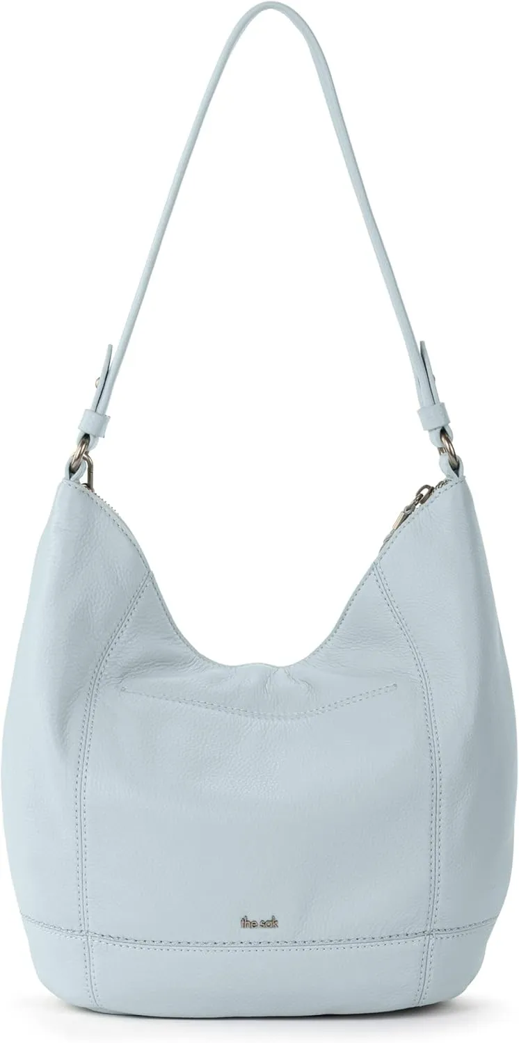 The Sak Sequoia Hobo Bag - Premium Large Leather Women's Handbag for Everyday & Travel - Durable Purse With Zipper Pocket