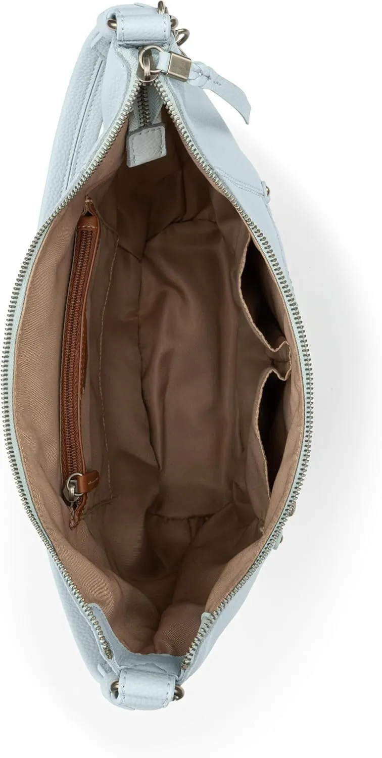 The Sak Sequoia Hobo Bag - Premium Large Leather Women's Handbag for Everyday & Travel - Durable Purse With Zipper Pocket