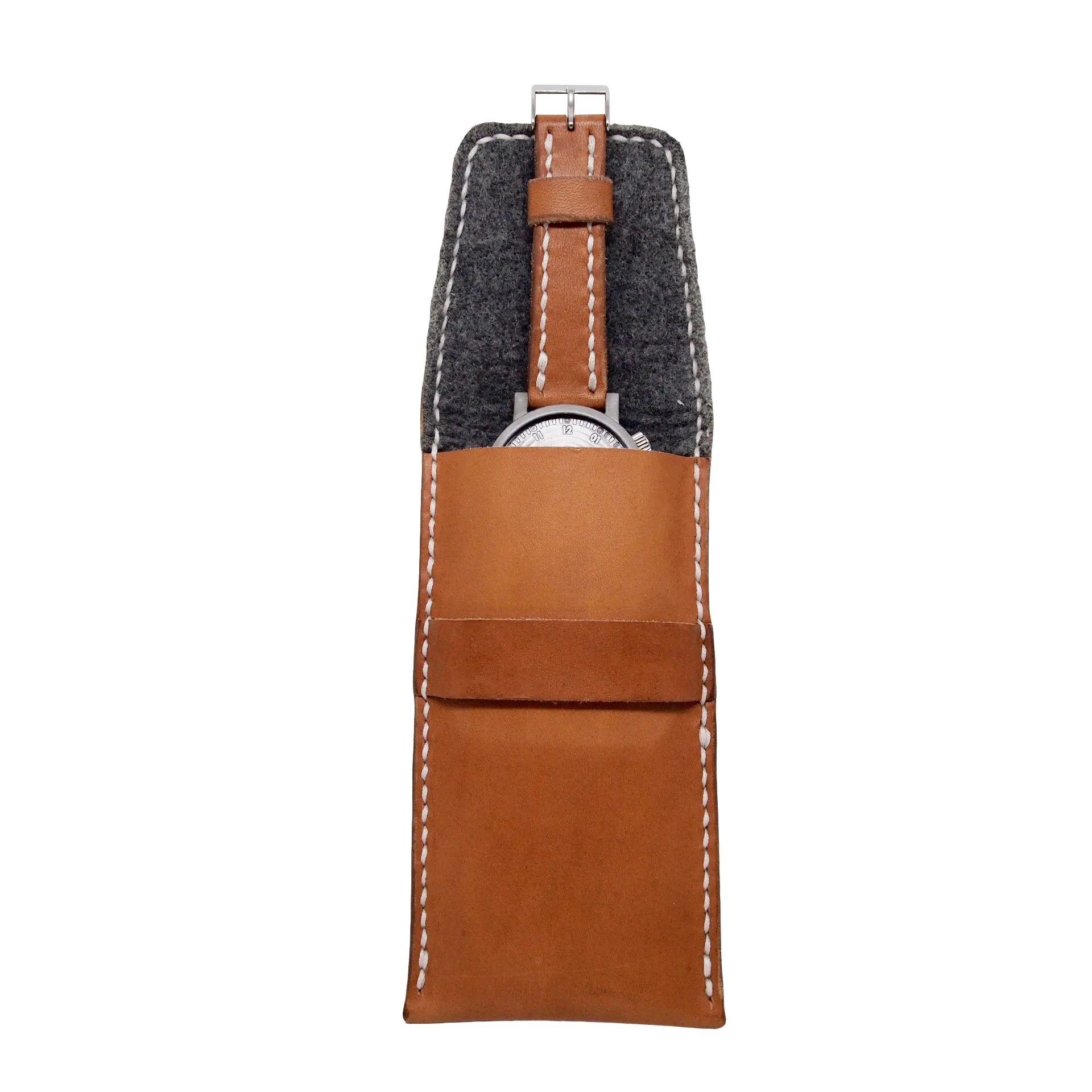 The Timber - Leather Travel Pouch