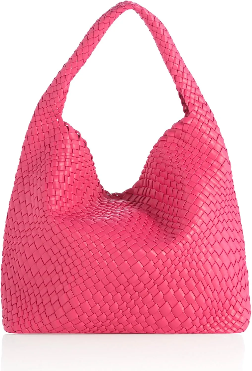 THINGS REMEMBERED Woven Leather Hobo Bag