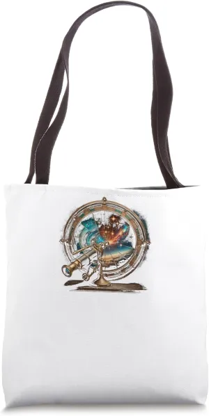 Time-Travel to the Stars Tote Bag