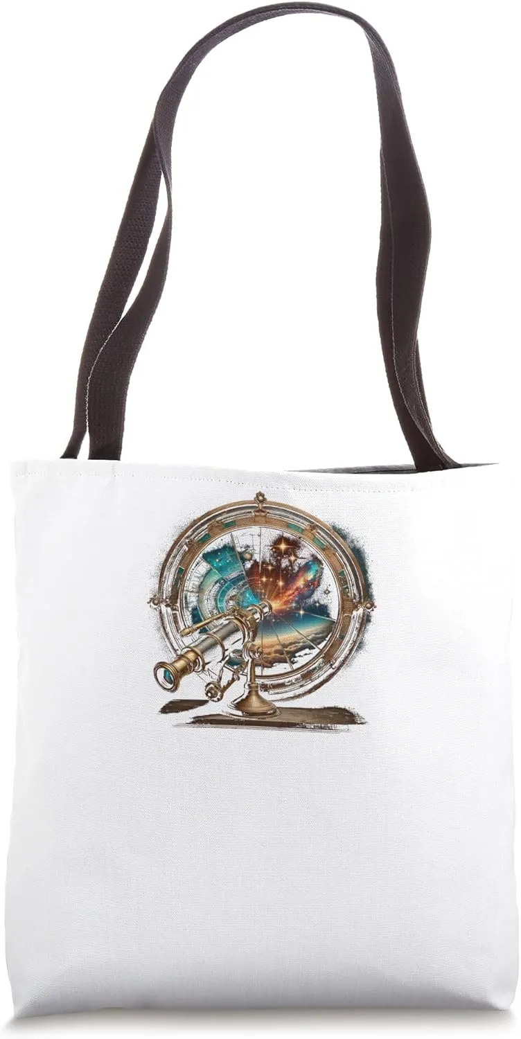 Time-Travel to the Stars Tote Bag