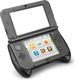 TNP New Nintendo 3DS XL Hand Grip - Protective Cover Skin Controller Grip Case Ergonomic Comfort Anti Slip Handle Console Grip with Kick-Stand for New Nintendo 3DS XL LL 2015 Model