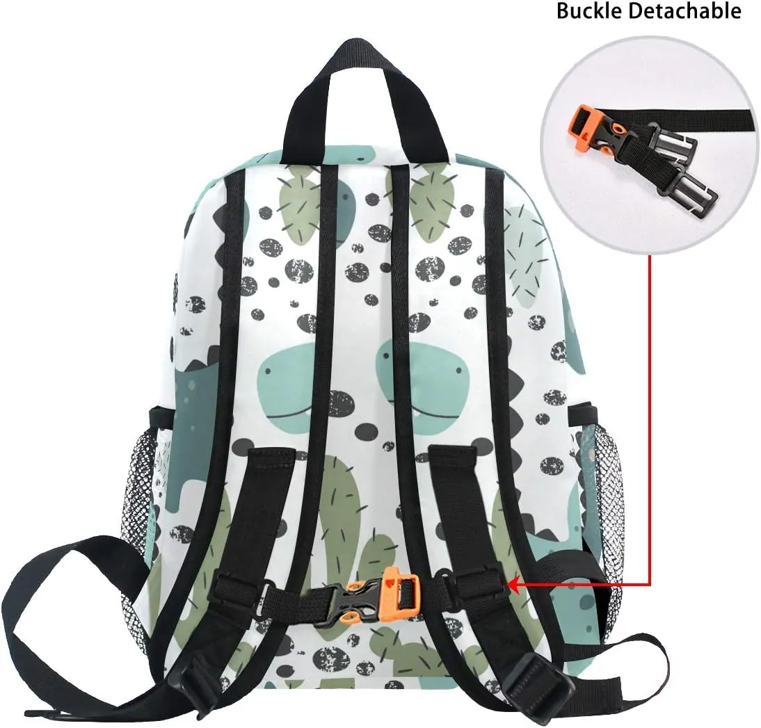 Toddler Backpack Dinosaur Book Bag Kindergarten Preschool Bag for Boys Girls Age 3-7