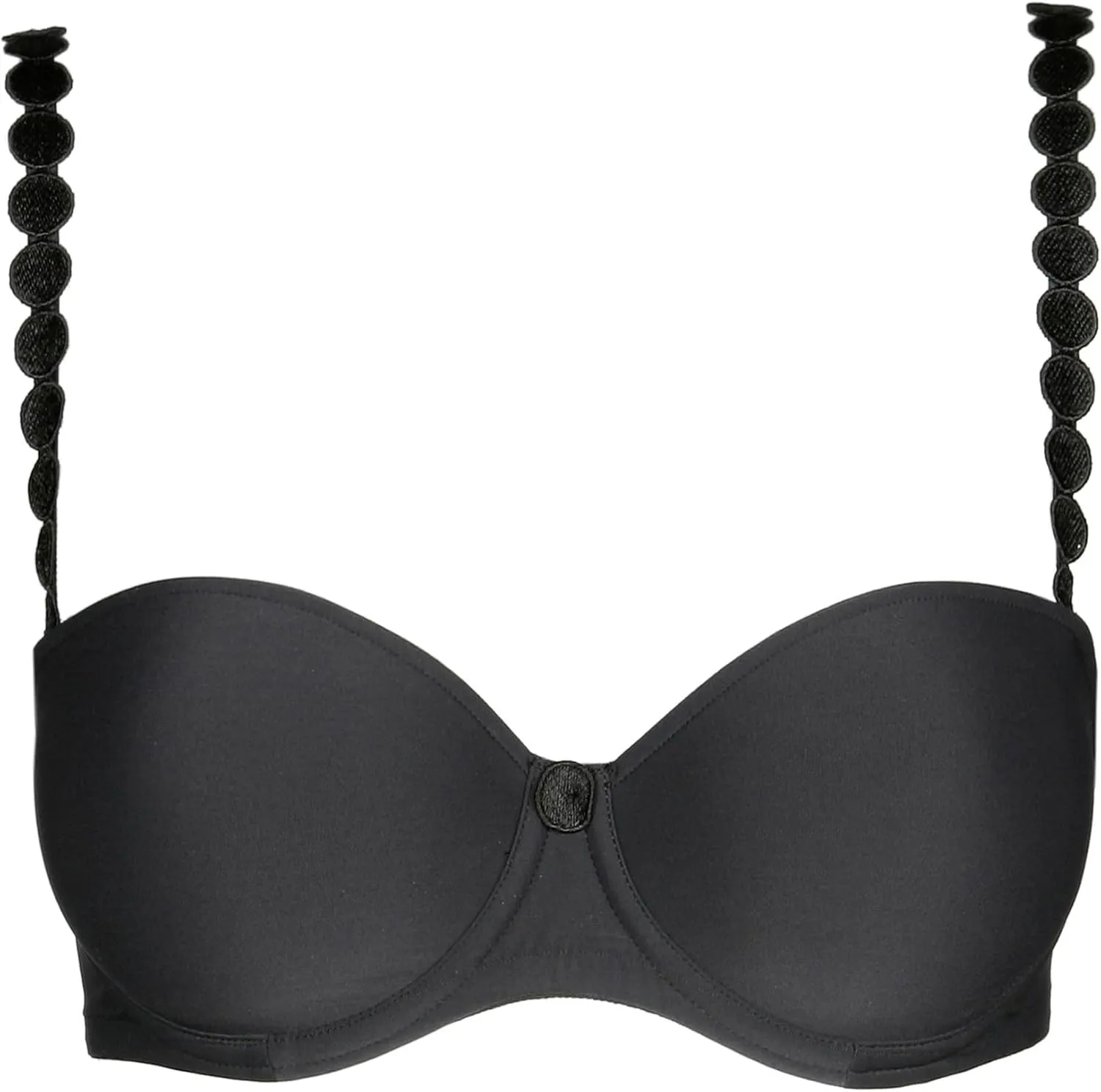 Tom Strapless T-Shirt Bra 34A, Charcoal