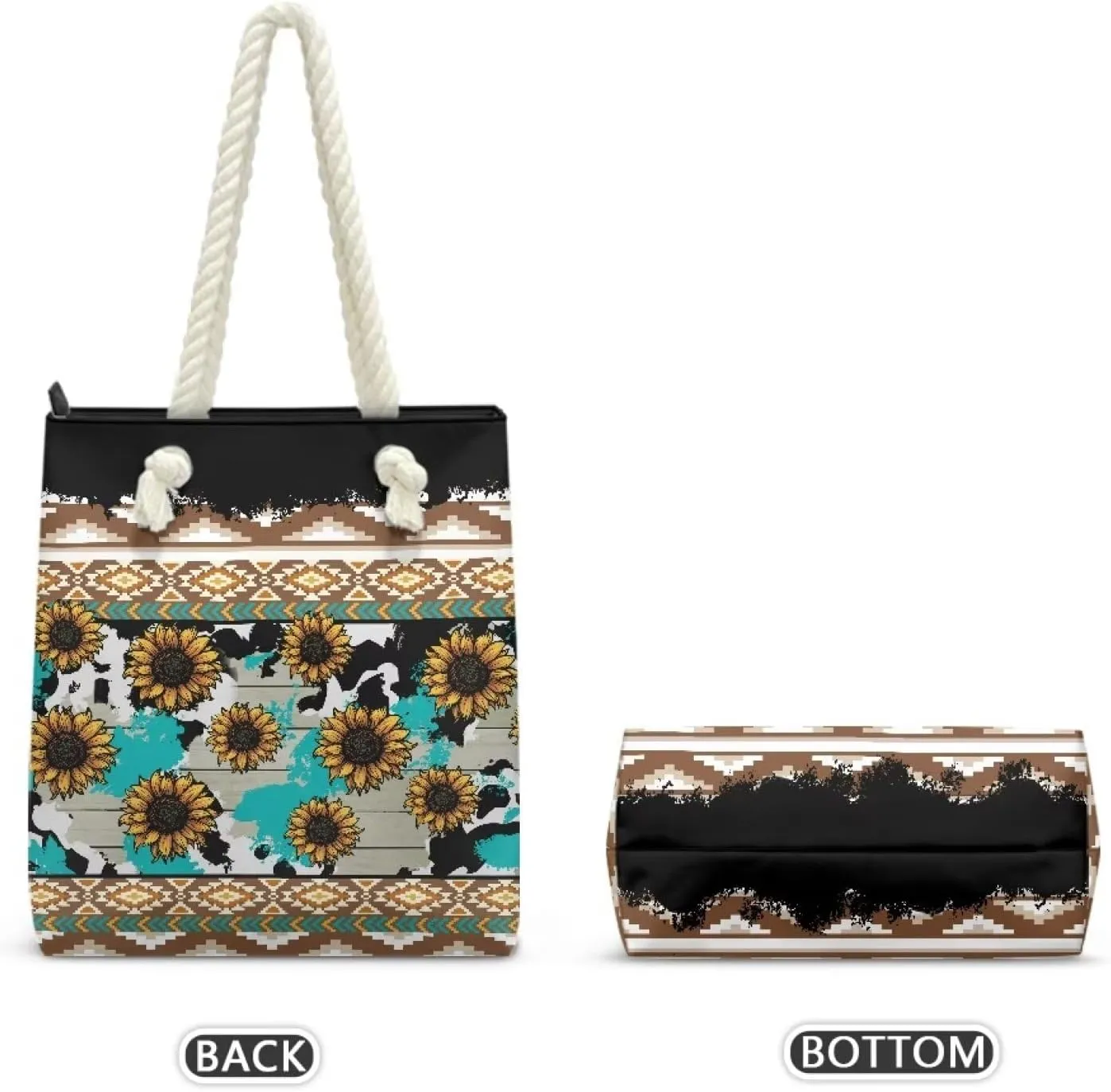 Tote Bags Casual Shoulder Bags Handbags Large Capacity Hobo Bag Travel Purse Beach Bag with Rope Handle for Women