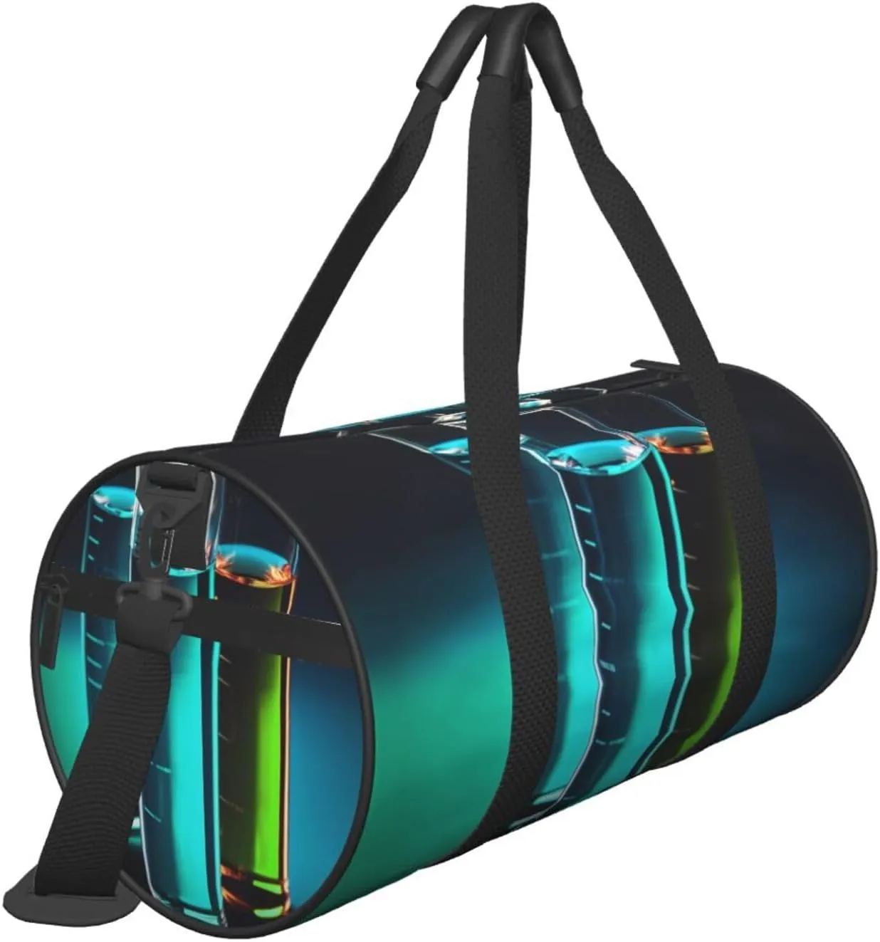 Travel Duffle Bag Weekender Bags For Men Women With Shoe Compartment Large Capacity Weekender Overnight Bag Chemistry Test Tube Carry On Tote Bags Sport Gym Bag For Travel Yoga