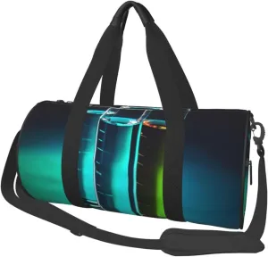 Travel Duffle Bag Weekender Bags For Men Women With Shoe Compartment Large Capacity Weekender Overnight Bag Chemistry Test Tube Carry On Tote Bags Sport Gym Bag For Travel Yoga