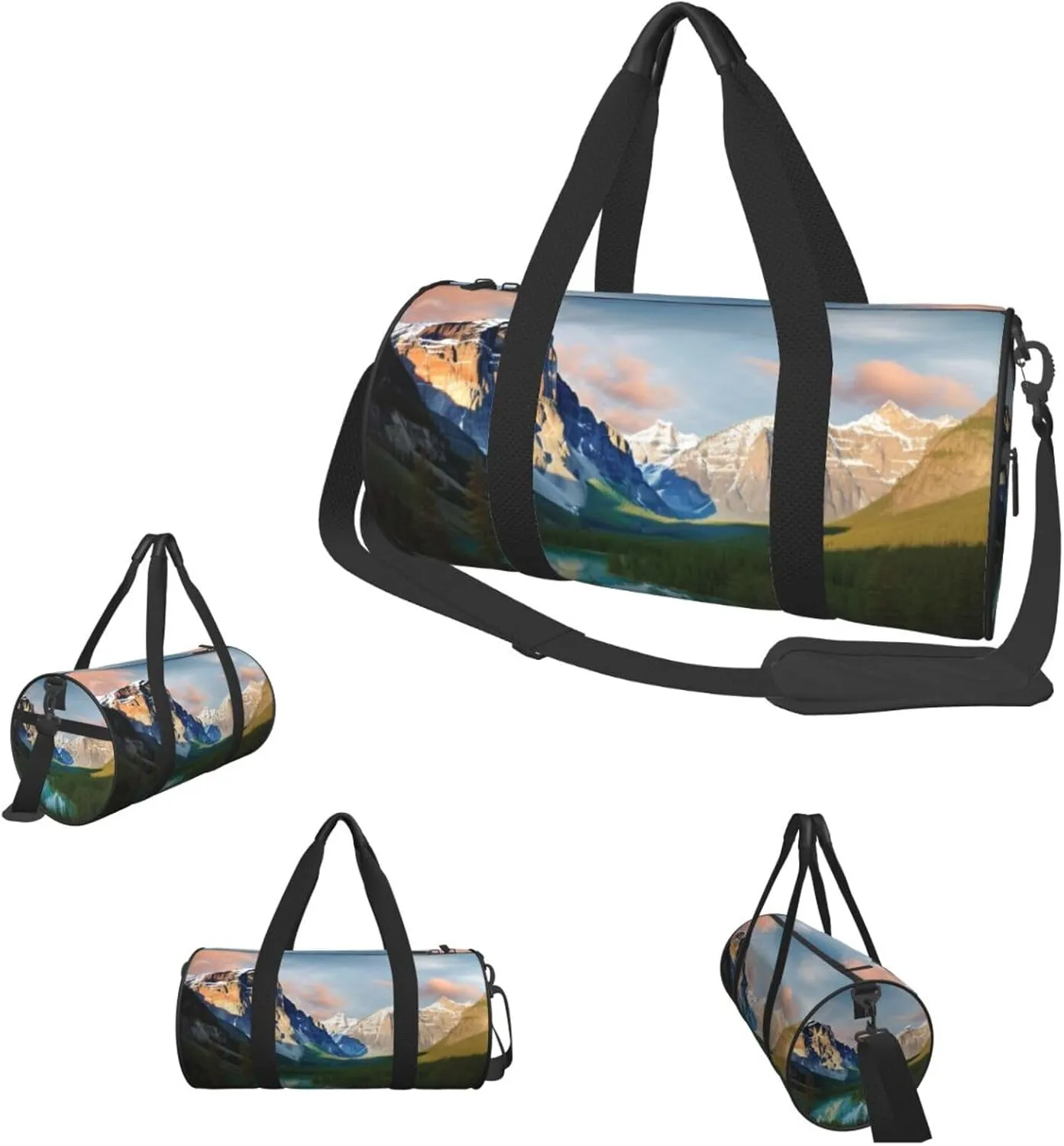 Travel Duffle Bag Weekender Bags For Men Women With Shoe Compartment Large Capacity Weekender Overnight Bag National Park Carry On Tote Bags Sport Gym Bag For Travel Yoga