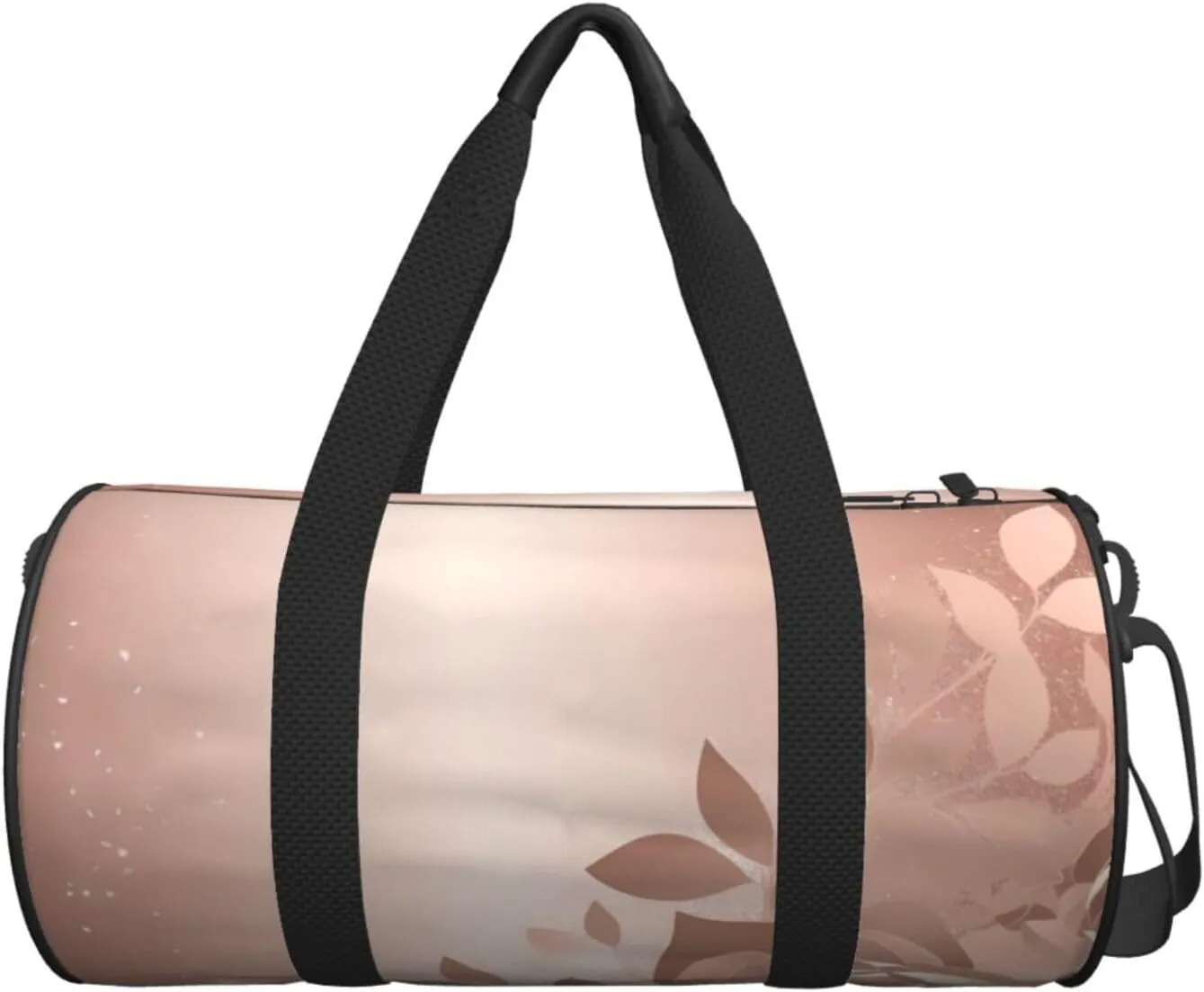 Travel Duffle Bag Weekender Bags For Men Women With Shoe Compartment Large Capacity Weekender Overnight Bag Rose Gold Wallpaper Carry On Tote Bags Sport Gym Bag For Travel Yoga