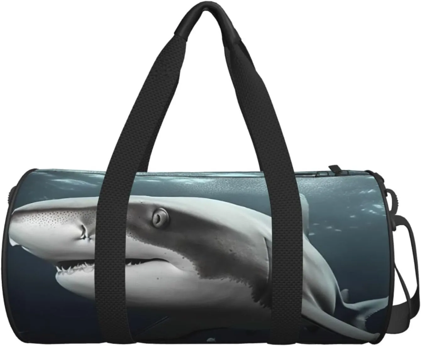 Travel Duffle Bag Weekender Bags For Men Women With Shoe Compartment Large Capacity Weekender Overnight Bag Shark Carry On Tote Bags Sport Gym Bag For Travel Yoga