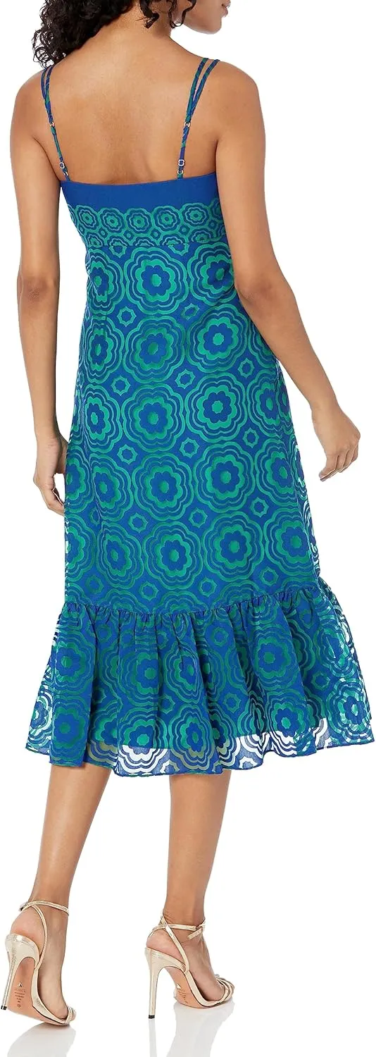 Trina Turk Women's Ruffled Hem Cocktail Dress