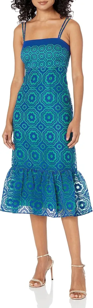 Trina Turk Women's Ruffled Hem Cocktail Dress