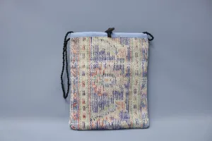 Turkish Kilim Bag, Travel Bag, Woman Kilim Bag, Handmade Kilim Bag, Woven Bag, 12x14, Makeup Bag, Shoulder Kilim Bag, Traditional Kilim Bag,