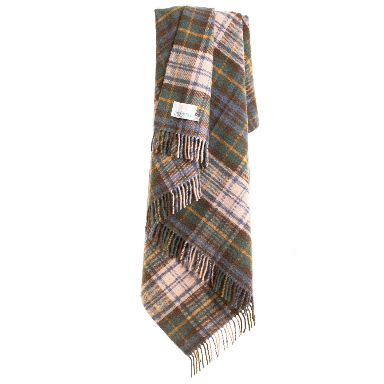 Tweedmill Antique Dress Gordon Tartan Premium Wool Travel Rug