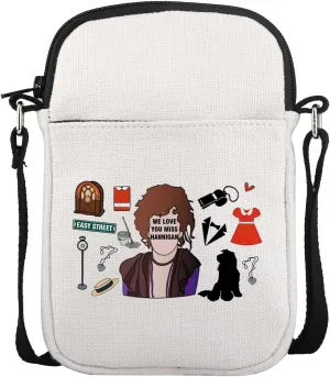 UJIMS Anie Inspired Gift Musical Miss Hannigan Crossbody Bag Theatre Theater Musical Lover Gifts Anie Movie Merch for Her