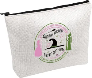 UJIMS Witch The Musical Gifts Good and Bad Witch Makeup Bag Witch Musical Theater Fans Gift