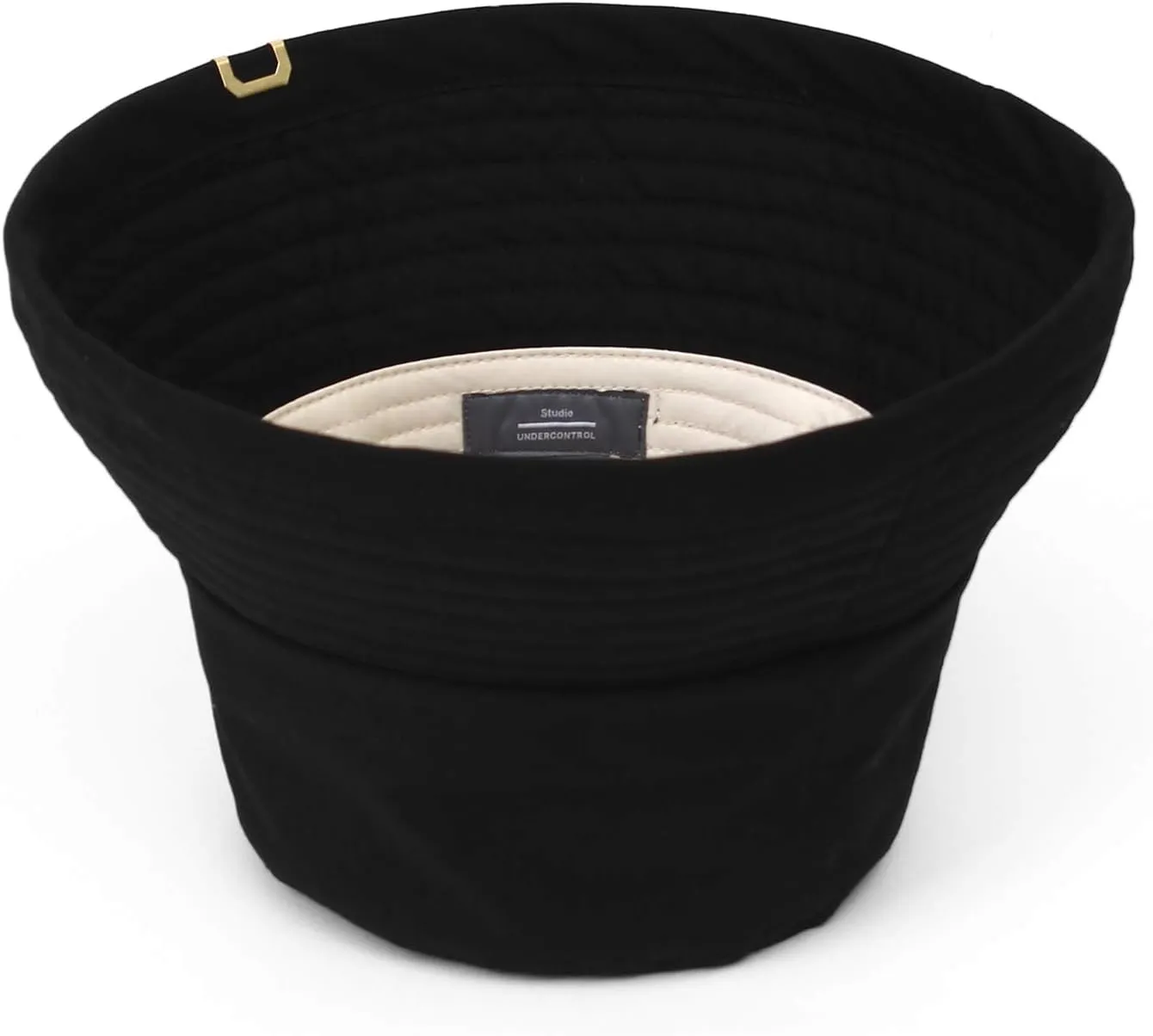 UNDERCONTROL Vintage Washed Cotton Gold Label Wide Deep Long Brim Four Season Packable Travel Safari Bucket Fashion Hat Korea